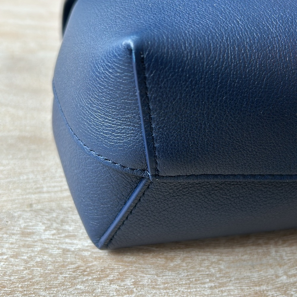 Mansur Gavriel Soft Lady Leather Bag in Blue - Picture 7 of 14